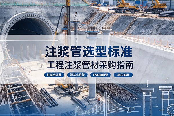 平阳注浆管选型标准